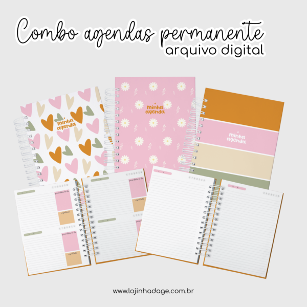 Combo Agendas Permanente